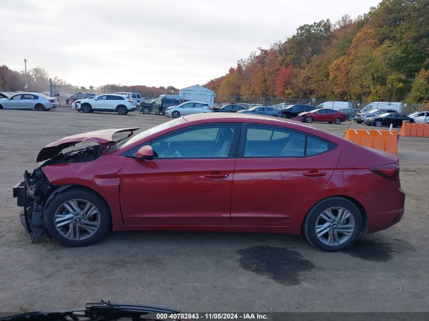 2019 Hyundai Elantra Sel VIN: KMHD84LF3KU744569 Lot: 40782843