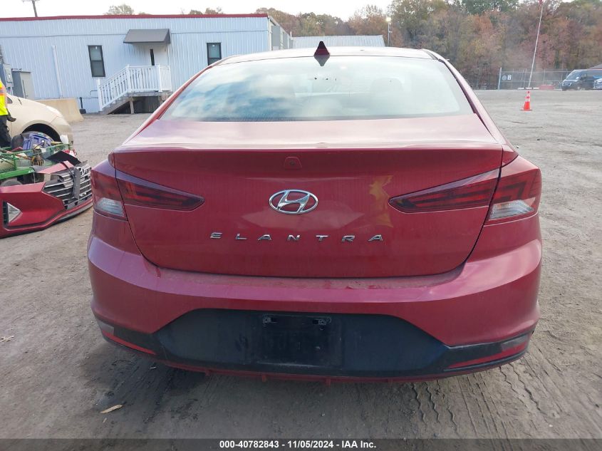 2019 Hyundai Elantra Sel VIN: KMHD84LF3KU744569 Lot: 40782843