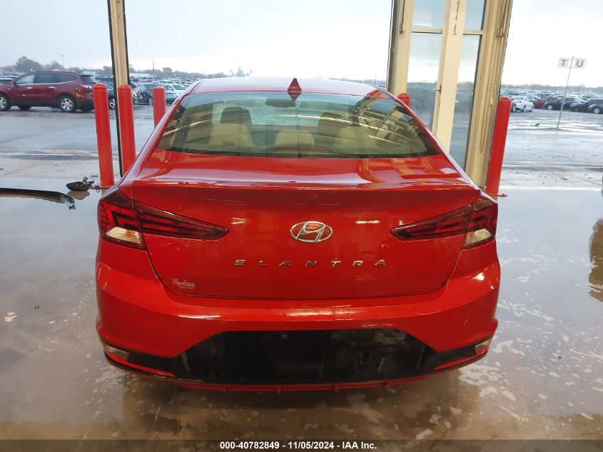 2019 Hyundai Elantra Value Edition VIN: KMHD84LF5KU779615 Lot: 40782849