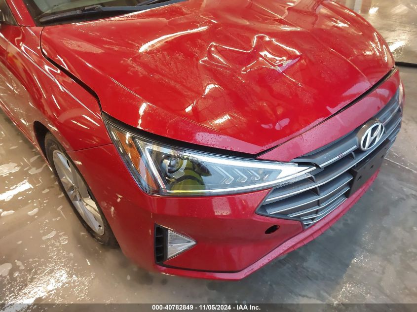 2019 Hyundai Elantra Value Edition VIN: KMHD84LF5KU779615 Lot: 40782849