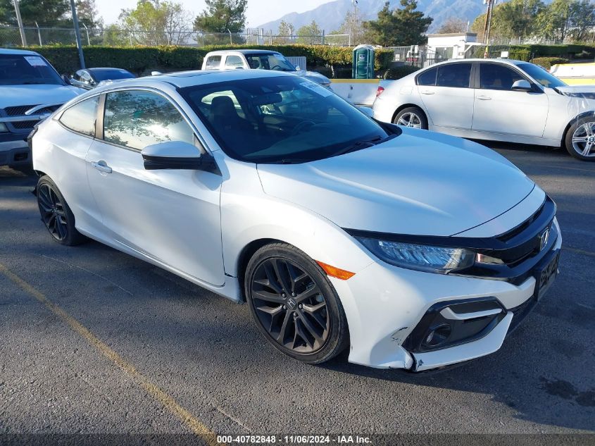 2020 Honda Civic Si Coupe VIN: 2HGFC3A51LH753440 Lot: 40782848