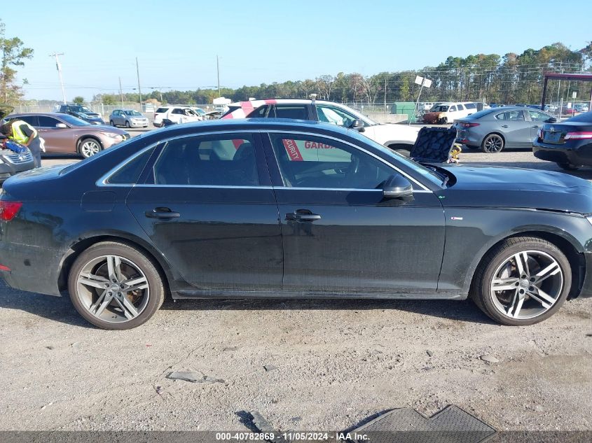 2017 AUDI A4 2.0T PREMIUM - WAUENAF40HN022860