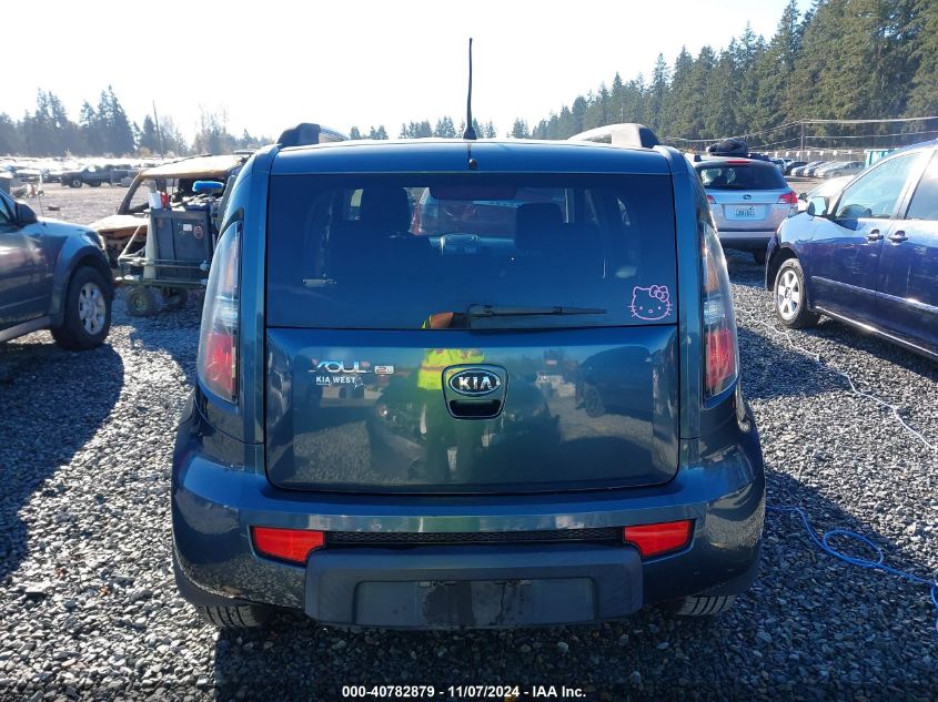 2011 Kia Soul !/+/Sport VIN: KNDJT2A25B7199094 Lot: 40782879