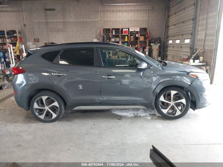 2017 Hyundai Tucson Limited VIN: KM8J3CA25HU372432 Lot: 40782884