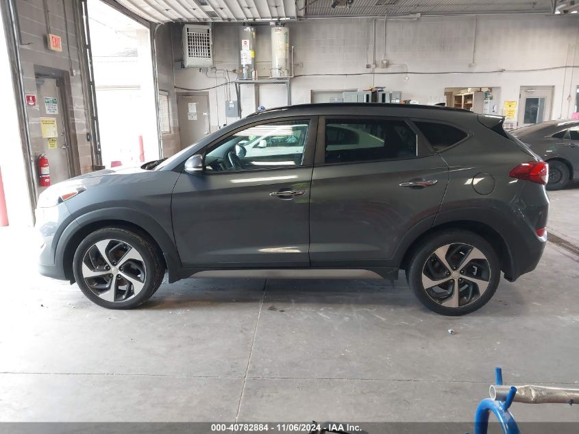 2017 Hyundai Tucson Limited VIN: KM8J3CA25HU372432 Lot: 40782884