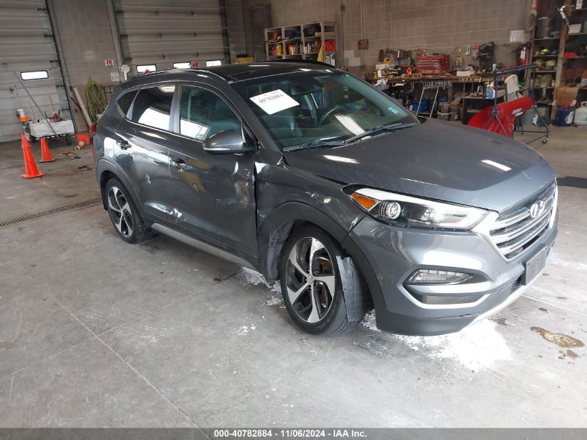 2017 Hyundai Tucson Limited VIN: KM8J3CA25HU372432 Lot: 40782884