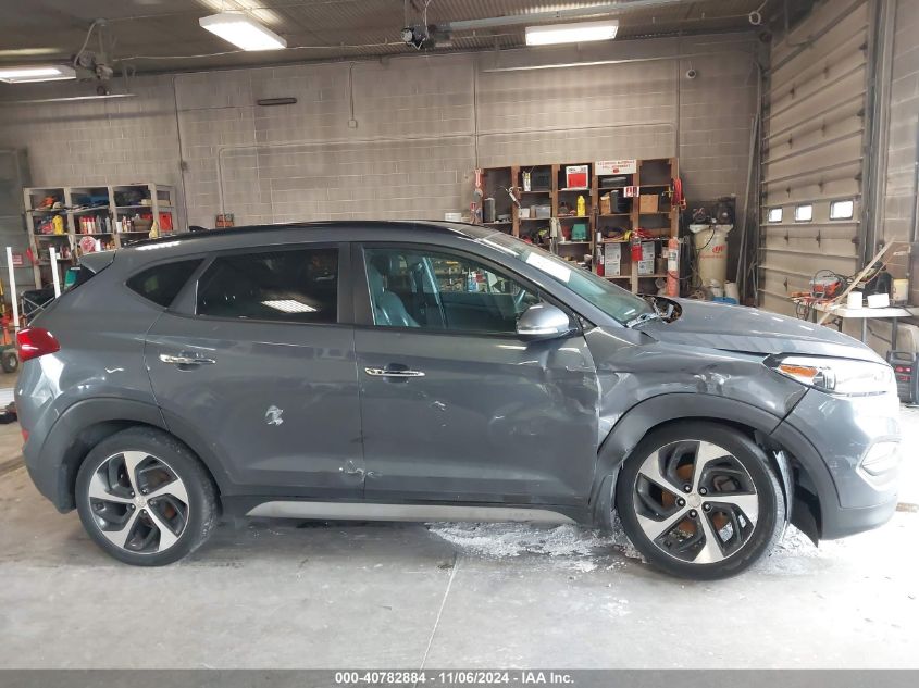 2017 Hyundai Tucson Limited VIN: KM8J3CA25HU372432 Lot: 40782884