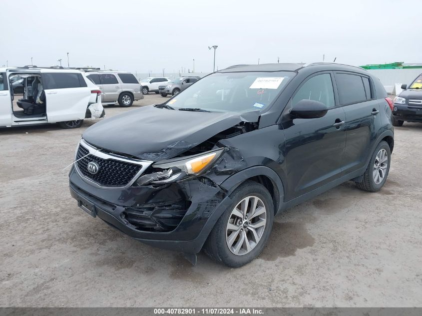 2016 Kia Sportage Lx VIN: KNDPB3AC7G7847327 Lot: 40782901