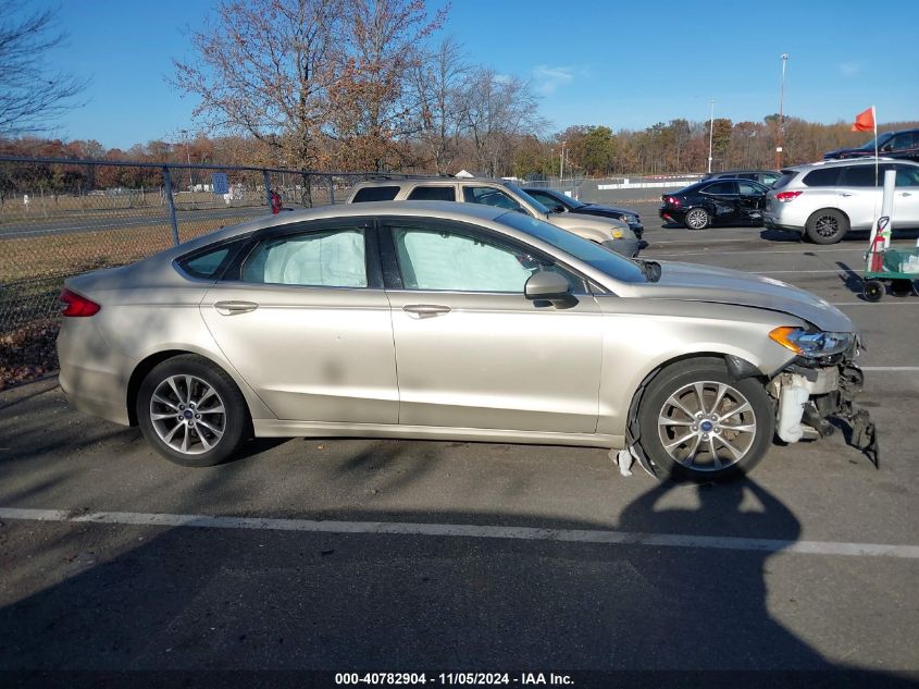 2017 Ford Fusion Se VIN: 3FA6P0H72HR161149 Lot: 40782904