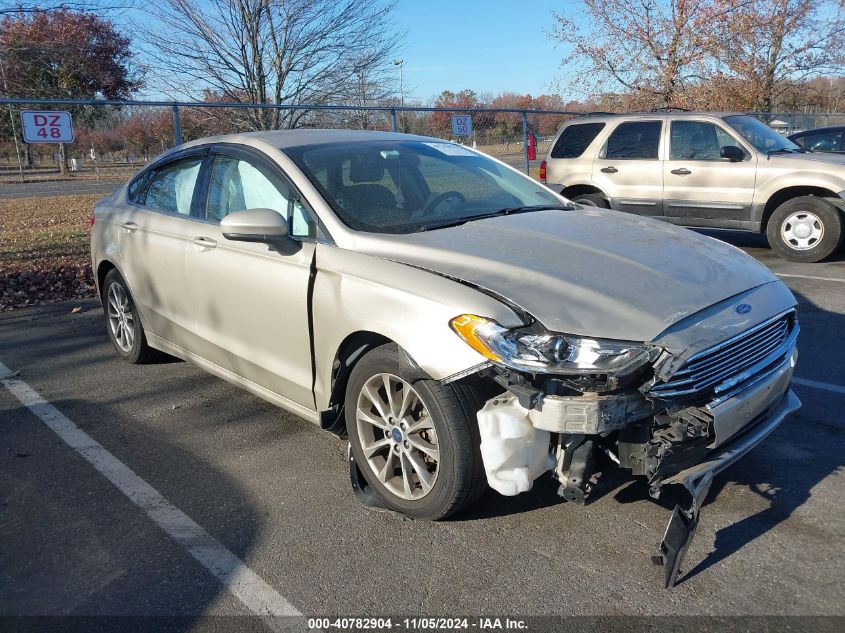 2017 Ford Fusion Se VIN: 3FA6P0H72HR161149 Lot: 40782904