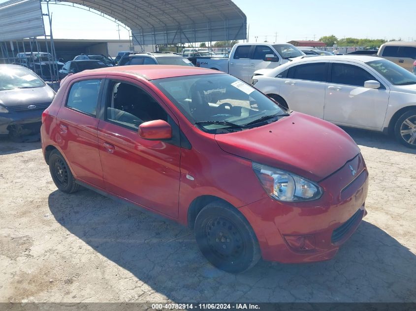 VIN ML32A3HJ4FH046030 2015 Mitsubishi Mirage, DE no.1