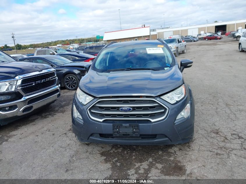 2019 Ford Ecosport Se VIN: MAJ3S2GE6KC266392 Lot: 40782919