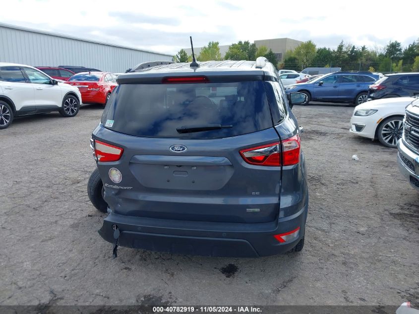 2019 Ford Ecosport Se VIN: MAJ3S2GE6KC266392 Lot: 40782919