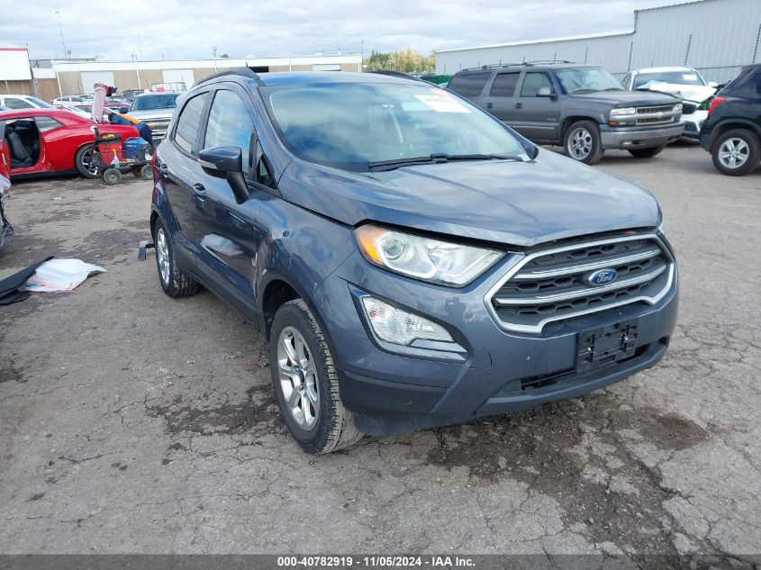 VIN MAJ3S2GE6KC266392 2019 Ford Ecosport, SE no.1