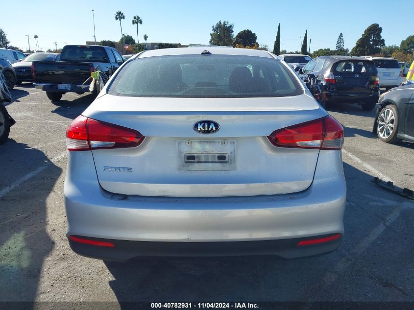 2017 Kia Forte Lx VIN: 3KPFK4A77HE128715 Lot: 40782931