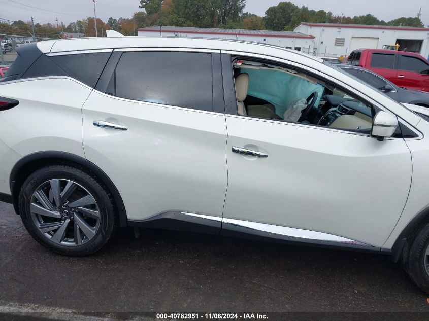 2021 Nissan Murano Sl Fwd VIN: 5N1AZ2CJXMC104442 Lot: 40782951