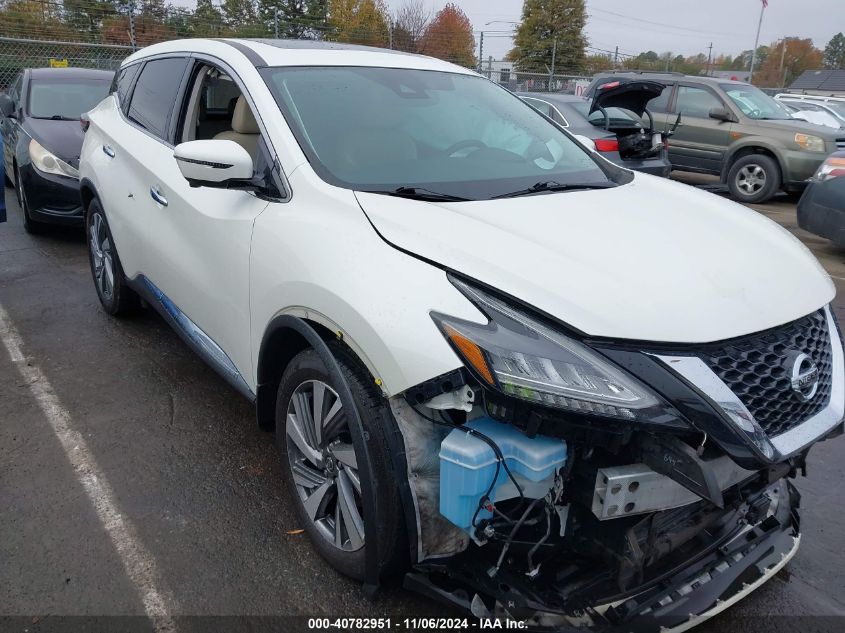 2021 Nissan Murano Sl Fwd VIN: 5N1AZ2CJXMC104442 Lot: 40782951