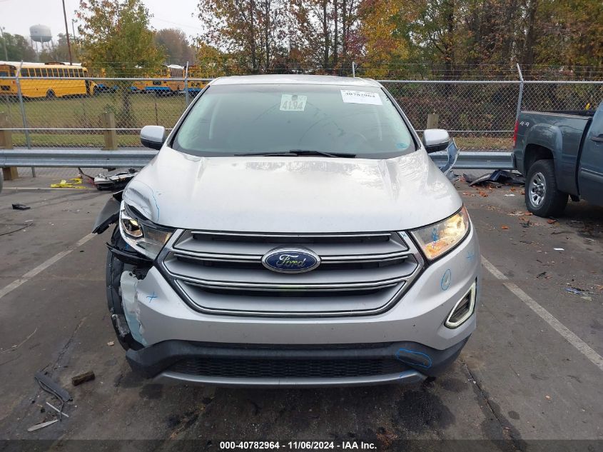 2018 Ford Edge Titanium VIN: 2FMPK3K92JBB41394 Lot: 40782964