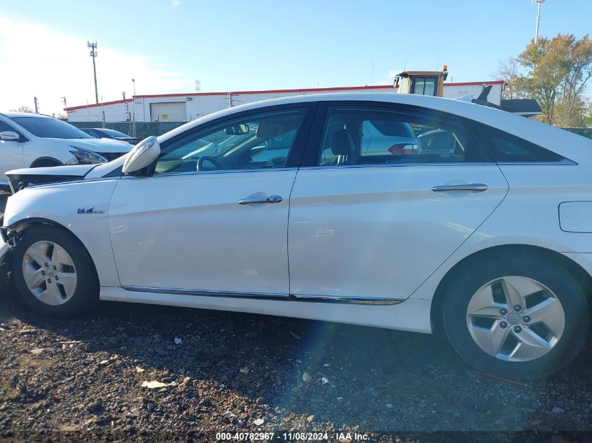 2012 Hyundai Sonata Hybrid VIN: KMHEC4A40CA057458 Lot: 40782967