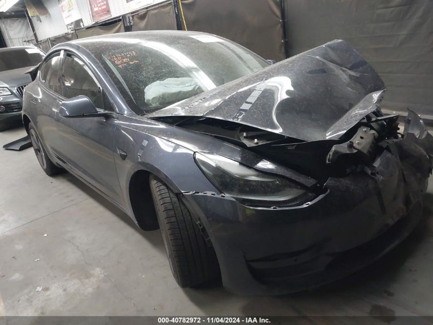 VIN 5YJ3E1EA7MF096416 2021 Tesla Model 3, Standard... no.1