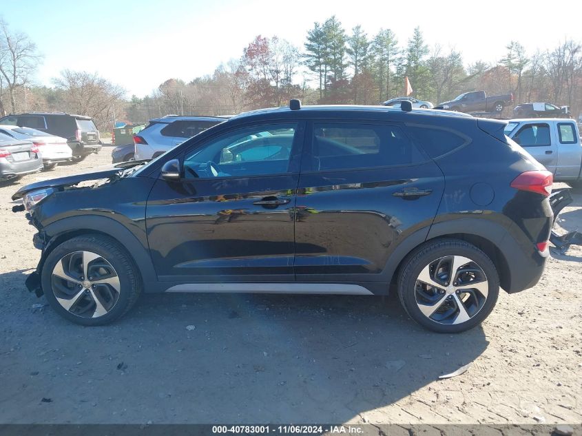 2018 Hyundai Tucson Sport VIN: KM8J3CAL8JU741797 Lot: 40783001