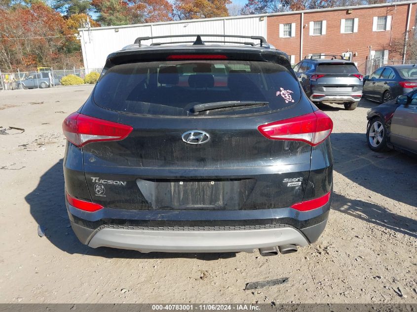 2018 Hyundai Tucson Sport VIN: KM8J3CAL8JU741797 Lot: 40783001