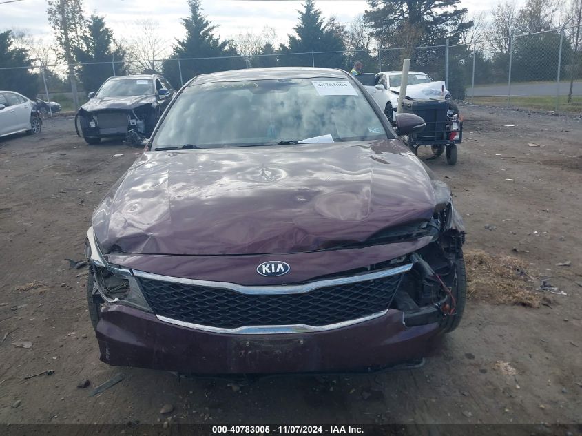 2018 Kia Optima Lx VIN: 5XXGT4L30JG232570 Lot: 40783005