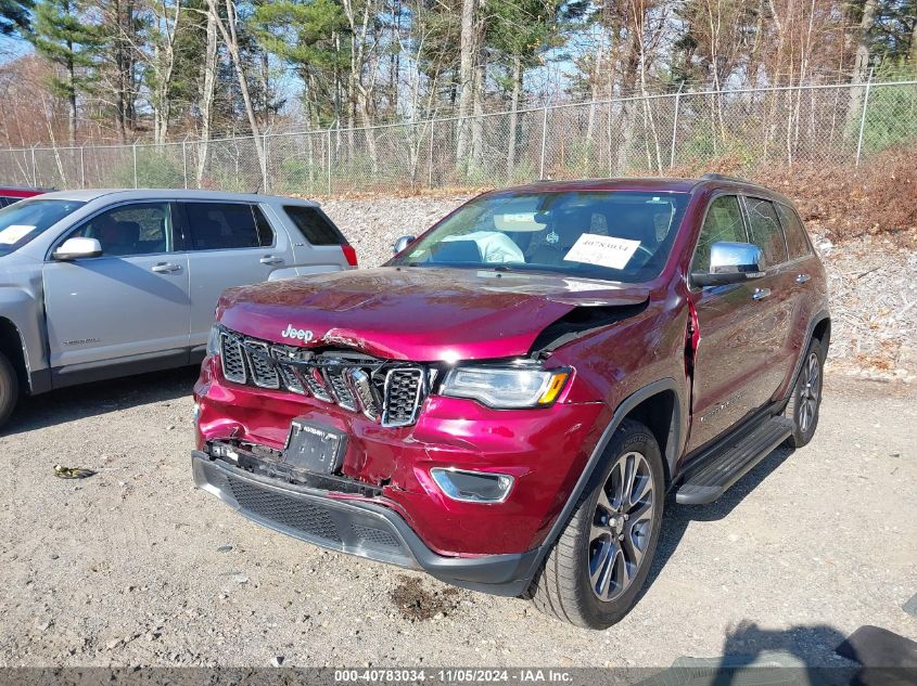 2018 Jeep Grand Cherokee Limited 4X4 VIN: 1C4RJFBG3JC204163 Lot: 40783034