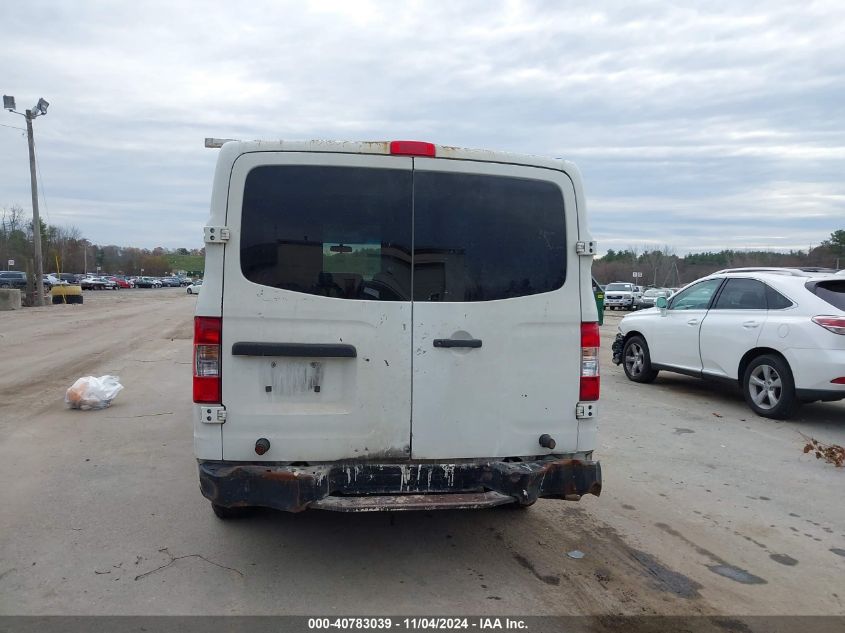 2015 Nissan Nv Cargo Nv2500 Hd S V6 VIN: 1N6BF0KX2FN808361 Lot: 40783039