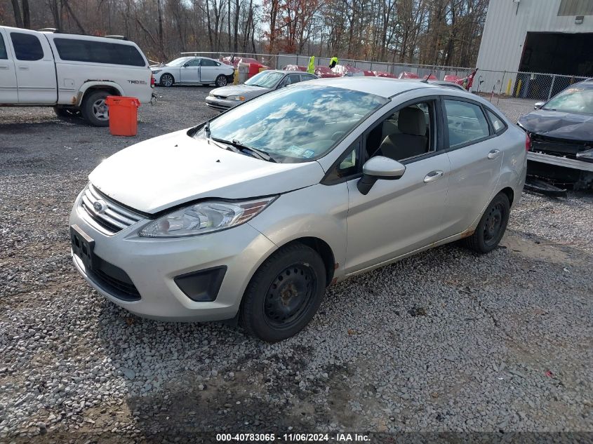 2013 Ford Fiesta S VIN: 3FADP4AJ8DM155707 Lot: 40783065