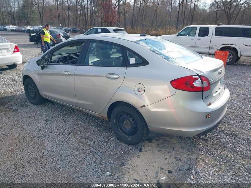 2013 Ford Fiesta S VIN: 3FADP4AJ8DM155707 Lot: 40783065