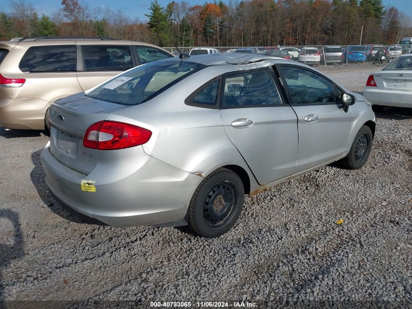 2013 Ford Fiesta S VIN: 3FADP4AJ8DM155707 Lot: 40783065