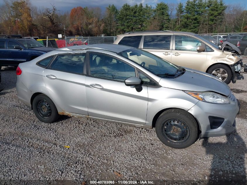 2013 Ford Fiesta S VIN: 3FADP4AJ8DM155707 Lot: 40783065