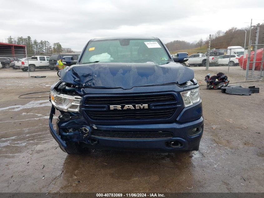 2020 Ram 1500 Big Horn 4X4 5'7 Box VIN: 1C6SRFFT8LN108562 Lot: 40783069