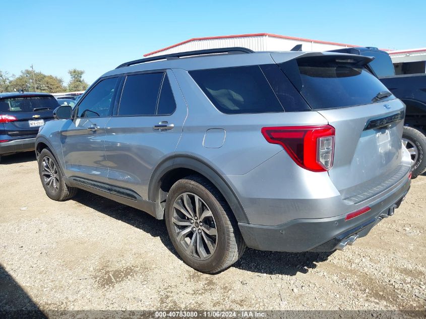 2021 Ford Explorer St VIN: 1FM5K8GC3MGA33081 Lot: 40783080