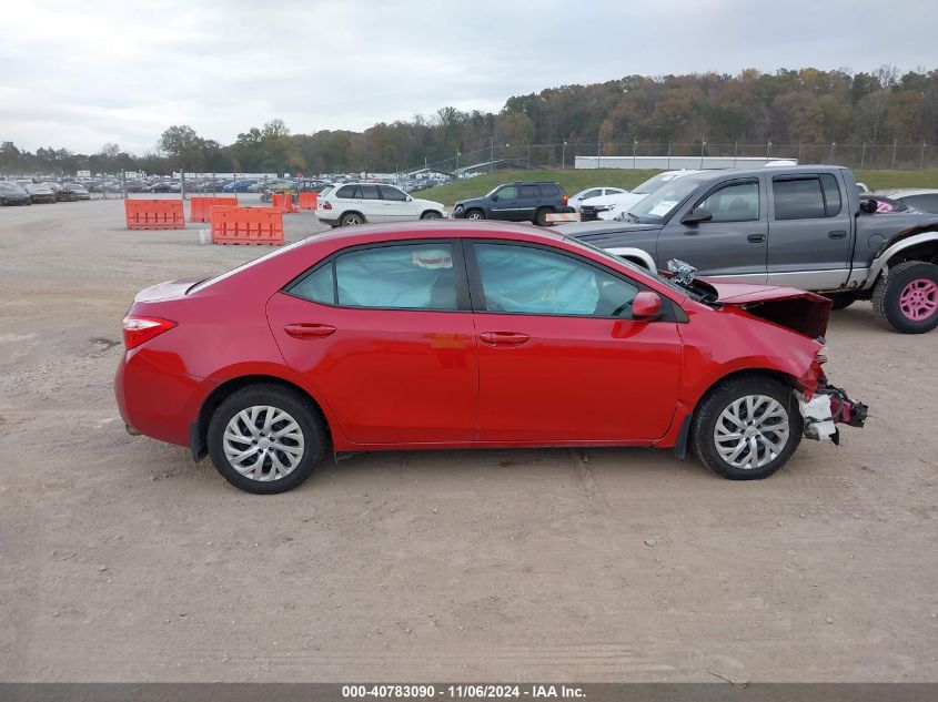 2018 Toyota Corolla Le VIN: 2T1BURHE3JC965041 Lot: 40783090