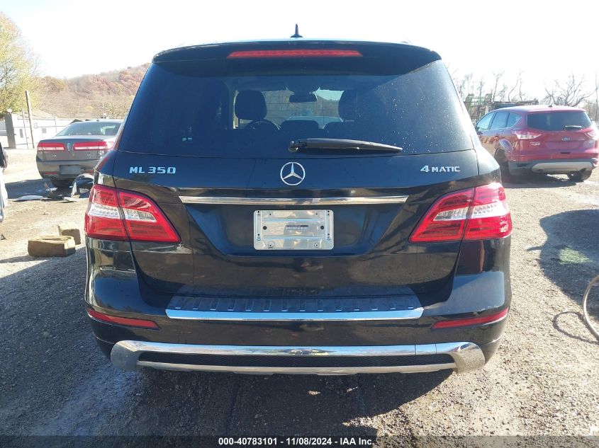 2014 Mercedes-Benz Ml 350 4Matic VIN: 4JGDA5HB3EA387884 Lot: 40783101