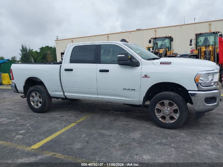 2024 Ram 2500 Big Horn 4X4 6'4 Box VIN: 3C6UR5DL8RG158028 Lot: 40783107