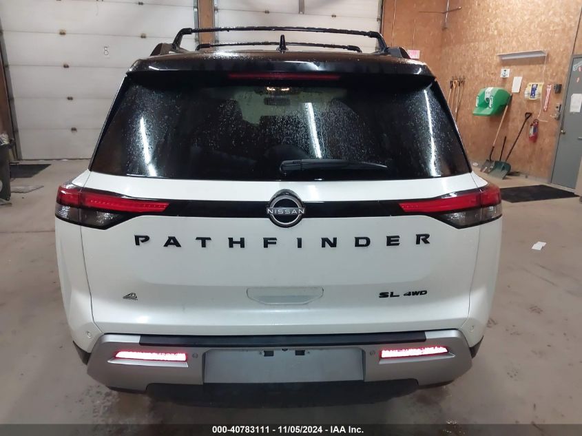 2022 Nissan Pathfinder Sl 4Wd VIN: 5N1DR3CC7NC258080 Lot: 40783111