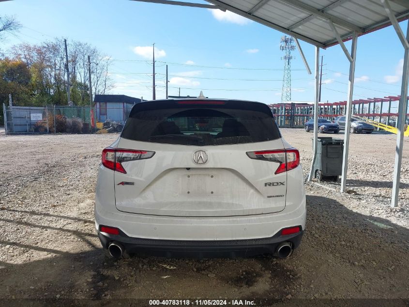 2021 Acura Rdx A-Spec Package VIN: 5J8TC2H63ML023772 Lot: 40783118