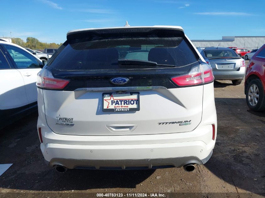 2019 Ford Edge Titanium VIN: 2FMPK3K94KBB46131 Lot: 40783123