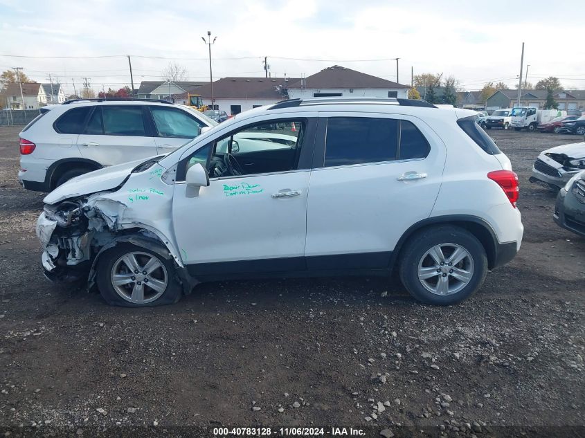 2017 Chevrolet Trax Lt VIN: KL7CJLSB0HB159320 Lot: 40783128