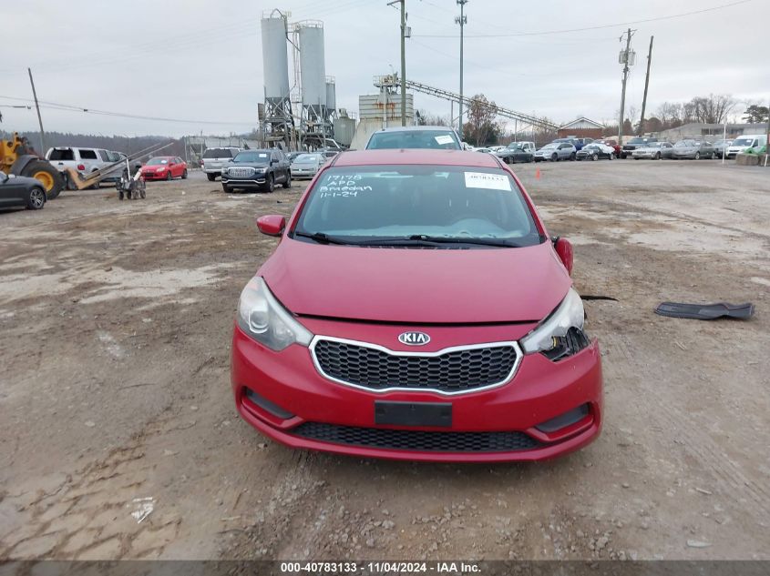 2016 Kia Forte Lx VIN: KNAFK4A64G5574982 Lot: 40783133