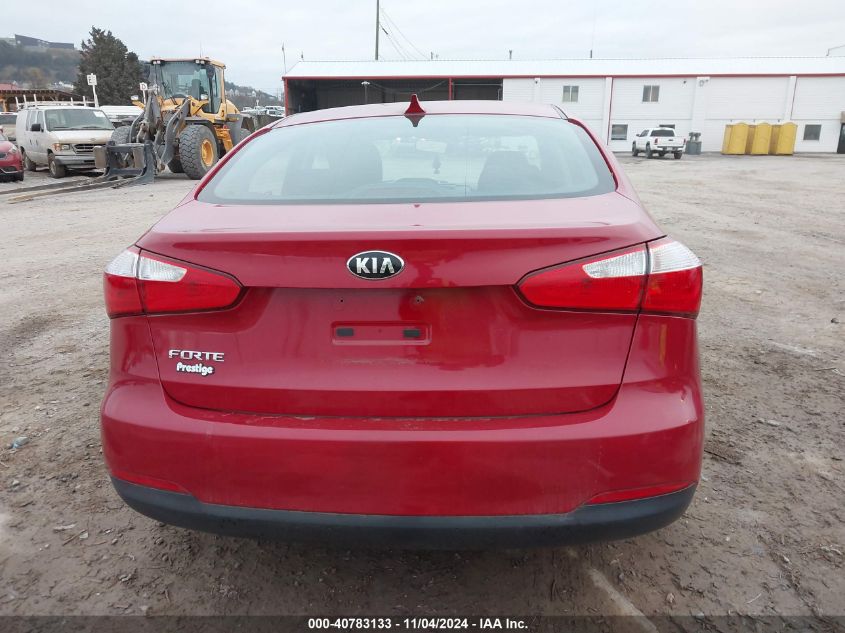 2016 Kia Forte Lx VIN: KNAFK4A64G5574982 Lot: 40783133