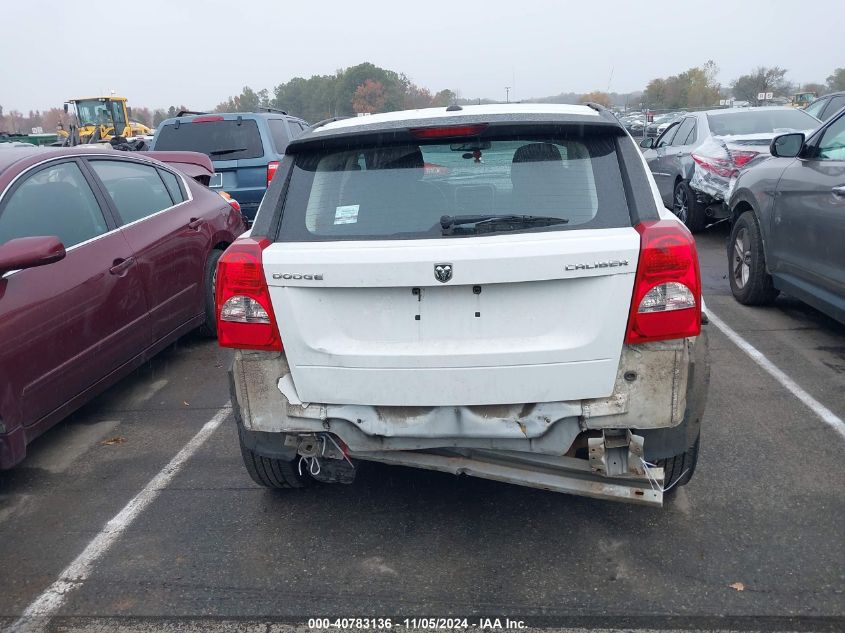 2011 Dodge Caliber Heat VIN: 1B3CB5HA1BD228619 Lot: 40783136