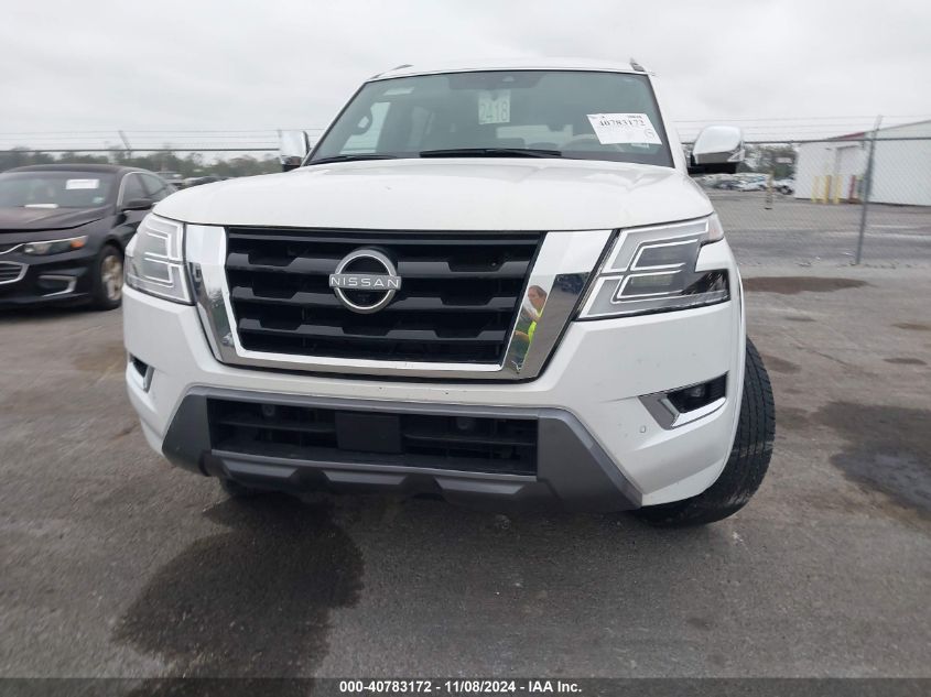 2023 Nissan Armada Platinum 4Wd VIN: JN8AY2CD8P9692381 Lot: 40783172