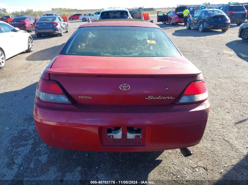 2000 Toyota Camry Solara Sle V6 VIN: 2T1CF22P3YC266342 Lot: 40783178