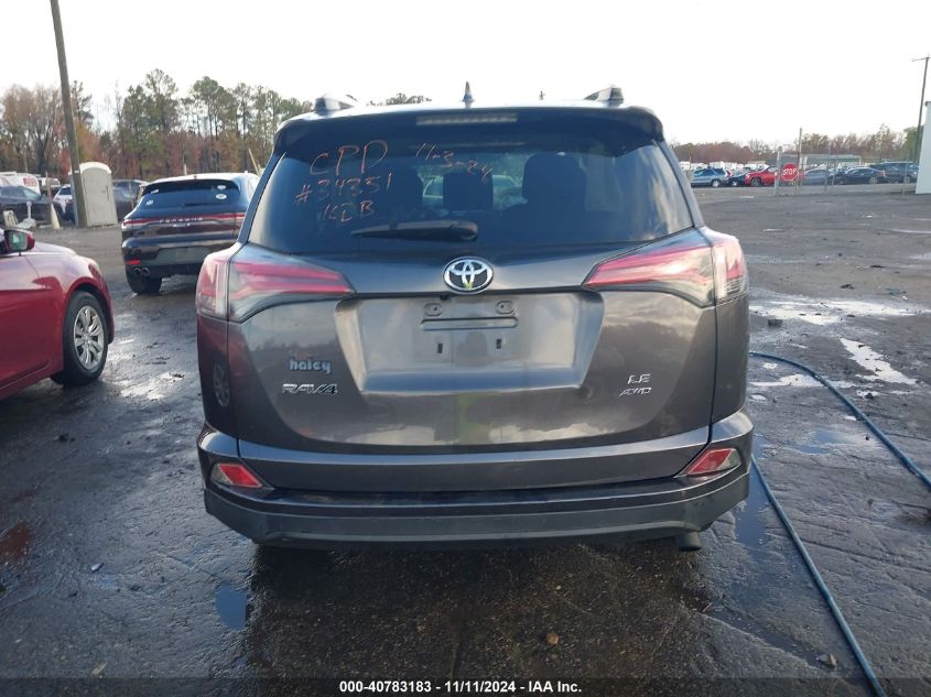 2016 Toyota Rav4 Le VIN: JTMBFREV1GJ093907 Lot: 40783183