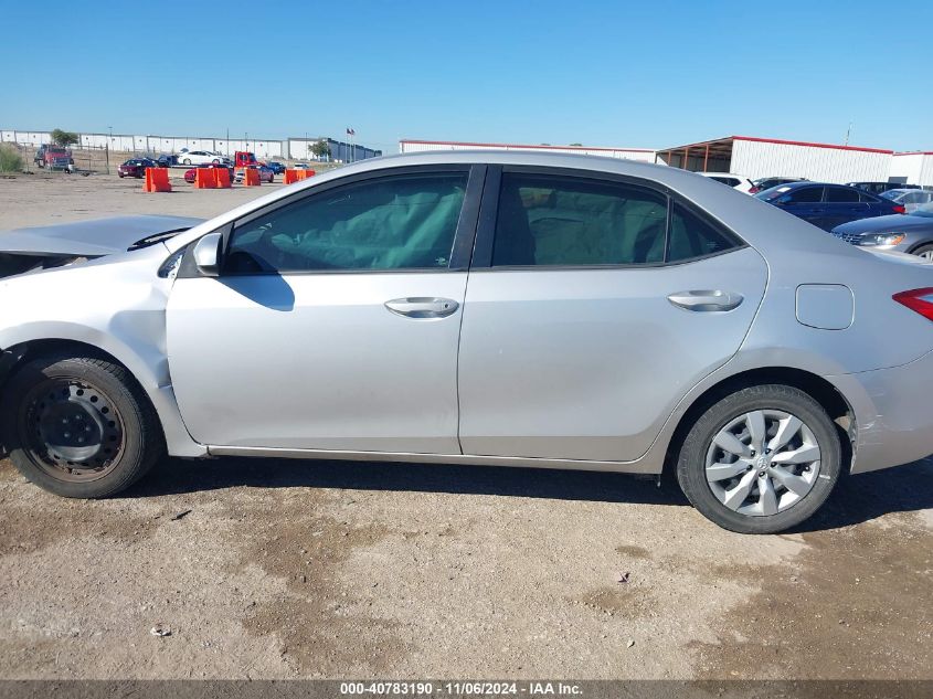 2016 Toyota Corolla Le VIN: 5YFBURHE7GP546005 Lot: 40783190