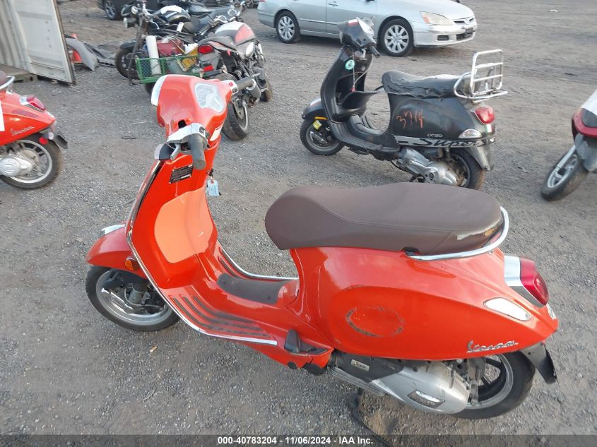 2022 Vespa Primavera/Sprint 150 VIN: ZAPM818G7N5907063 Lot: 40783204